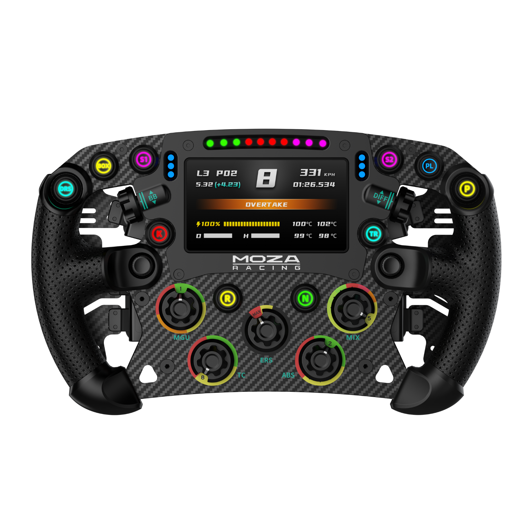 MOZA FSR Formula Wheel ハンドルコントローラー MOZA FSR Formula Wheel ハンドルコントローラー