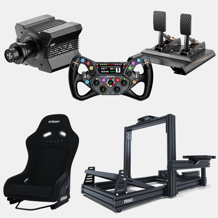 MOZA R12 PRIME Lite Sim Racing Bundle