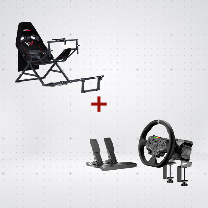 MOZA R3 Xbox & PC SPRINT Folding Cockpit Bundle