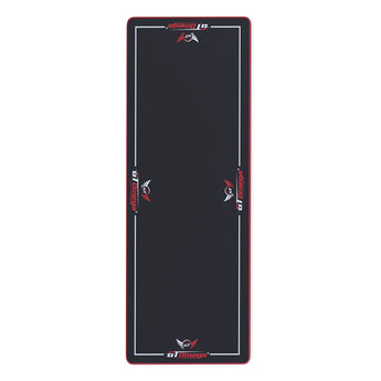 GT Omega Floor Mat for Sim Racing top down view
