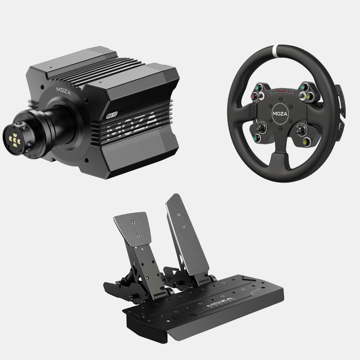 MOZA R12 V2 CS V2P Sim Racing Bundle | SR-P