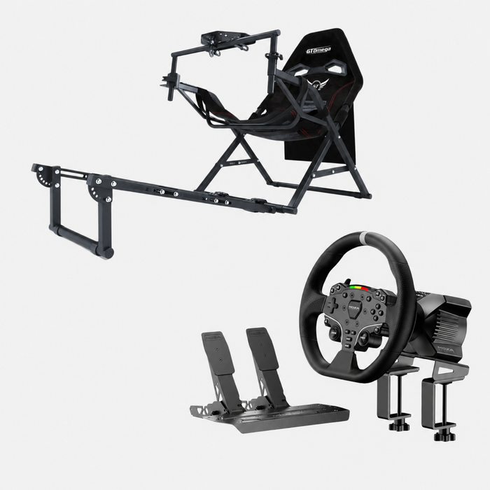 MOZA R3 PC SPRINT Folding Cockpit Bundle