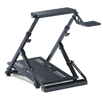 GT Omega PRO Steering Wheel Stand on blank, white background