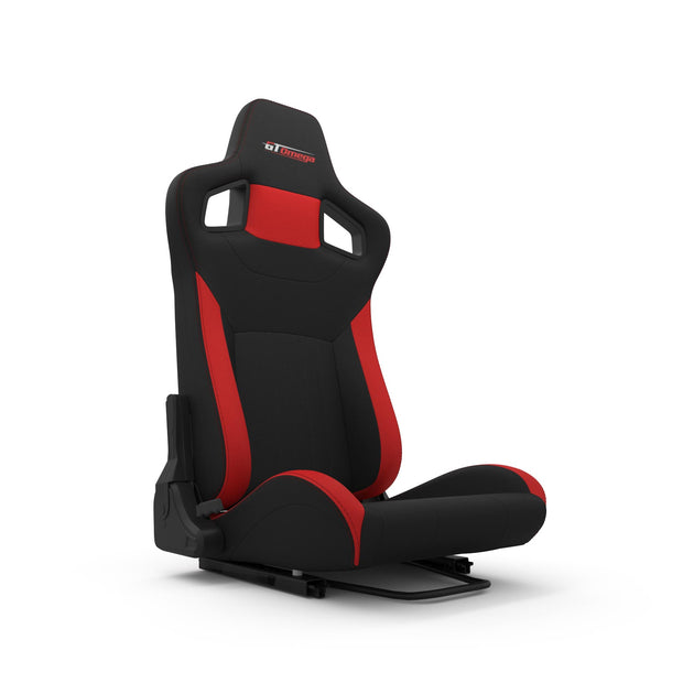 RS6 Red Leather Racing Seat front angle