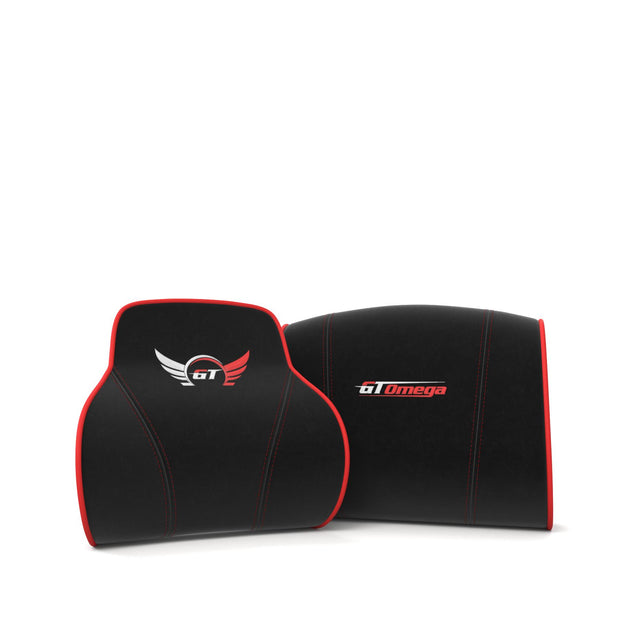 Pro XL gaming chair velour cushions with red trim