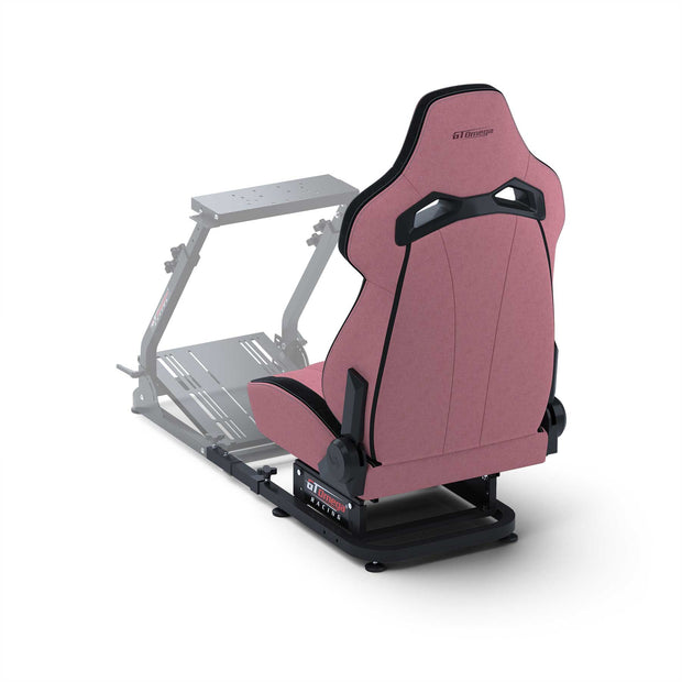 CLASSIC Rear Seat Frame connected to classic wheel stand with Pink RS12 rear angle view