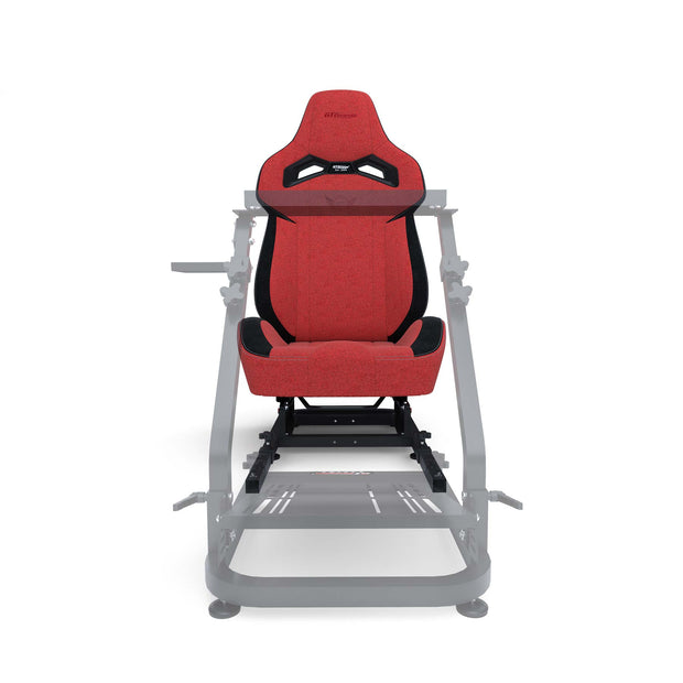 CLASSIC Rear Seat Frame connected to classic wheel stand with Red RS12 front view