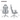 SIDEMEN GT Omega chair dimensions.