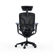 All black Xayo ergonomic office chair rear