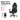 PRO Series Gen 2 XL black leather gaming chair in a gaming setup
