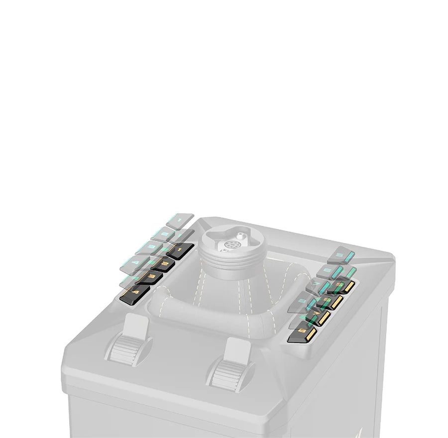 Programmable Front Panel with RGB Lighting