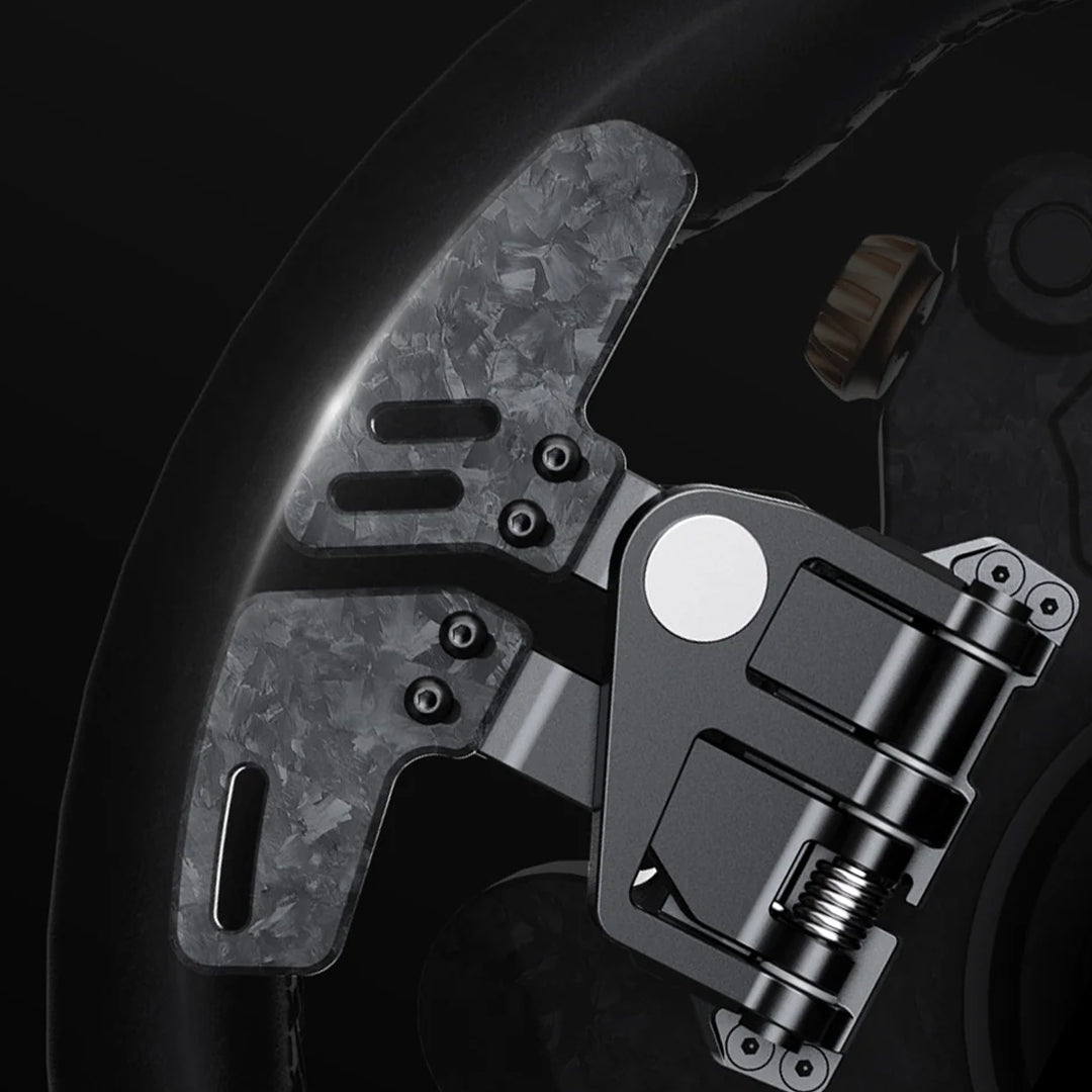 Magnetic Forged Carbon Dual-Clutch Paddles
