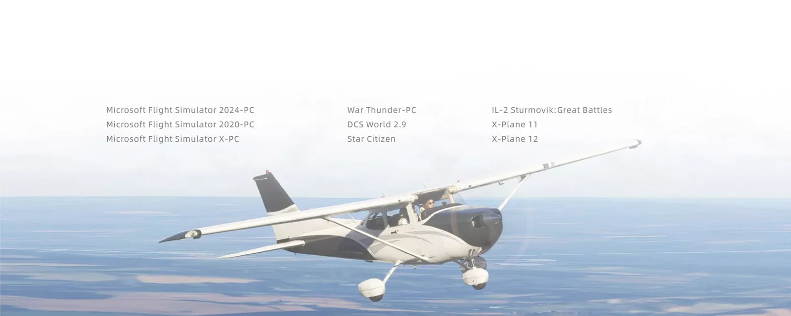 Compatibility with Leading Flight Sim Titles