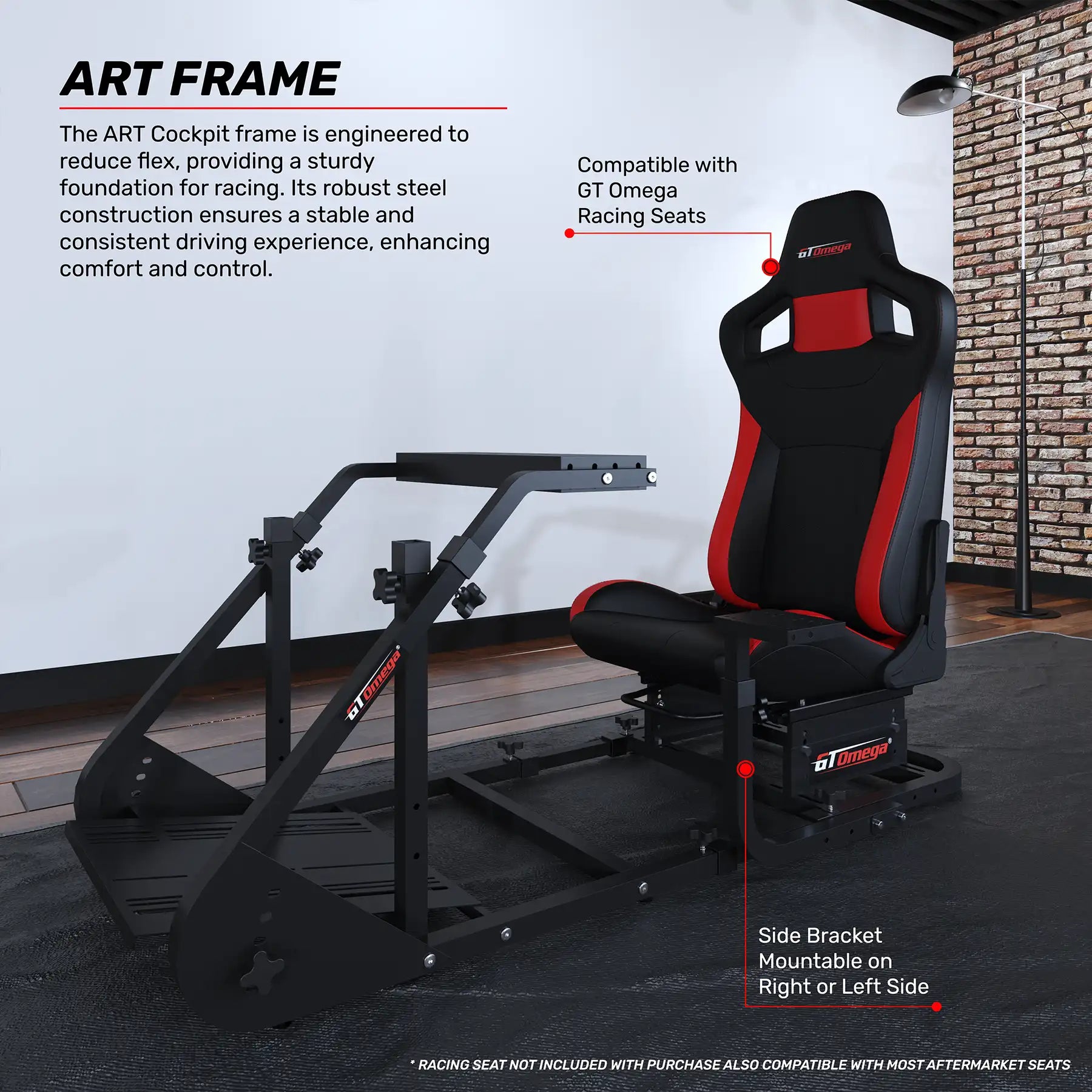 ART Racing Cockpit for Sim Racing GT Omega - Main Image