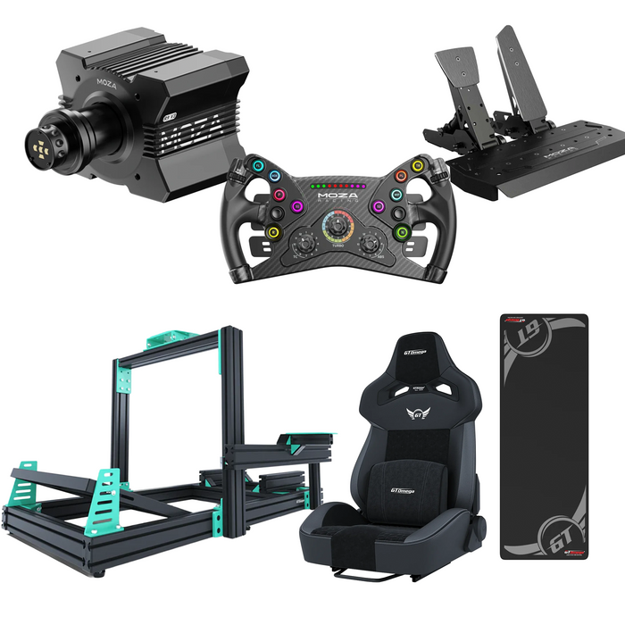 Jimmy Broadbent MOZA R9 PRIME Lite Sim Racing Bundle