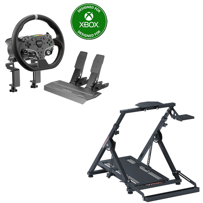 MOZA R3 Xbox & PC Wheel Stand Bundle