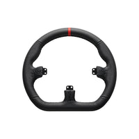 Asetek Closed D Black Leather Rim