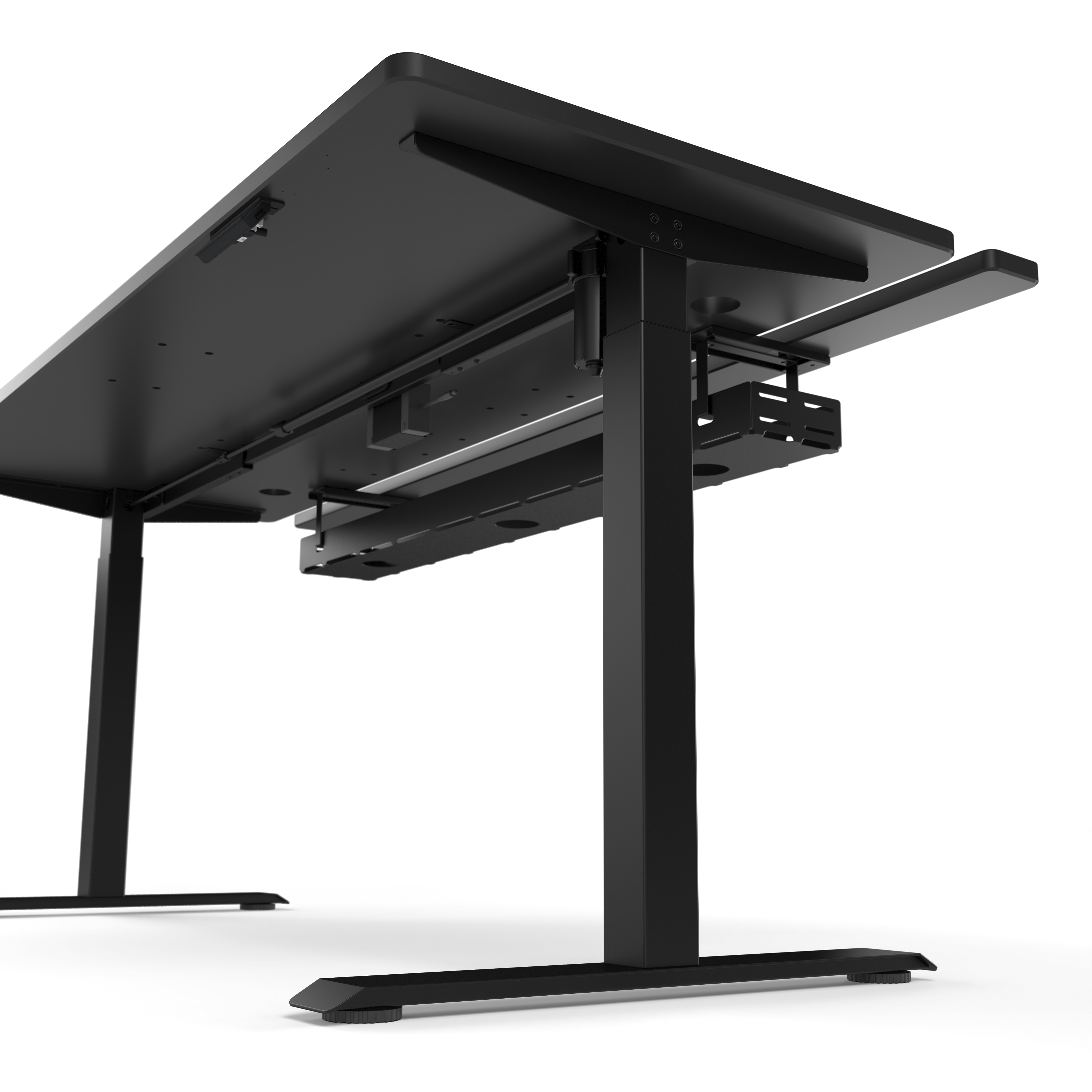 Core Series Single Motor Desk – Motorized Desk with USB Ports – GT Omega UK