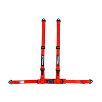 4-Point Racing Harness - Red