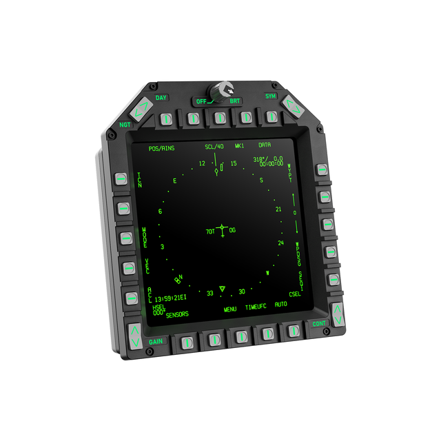 MOZA FLIGHT AMPCD Display Panel – image 1
