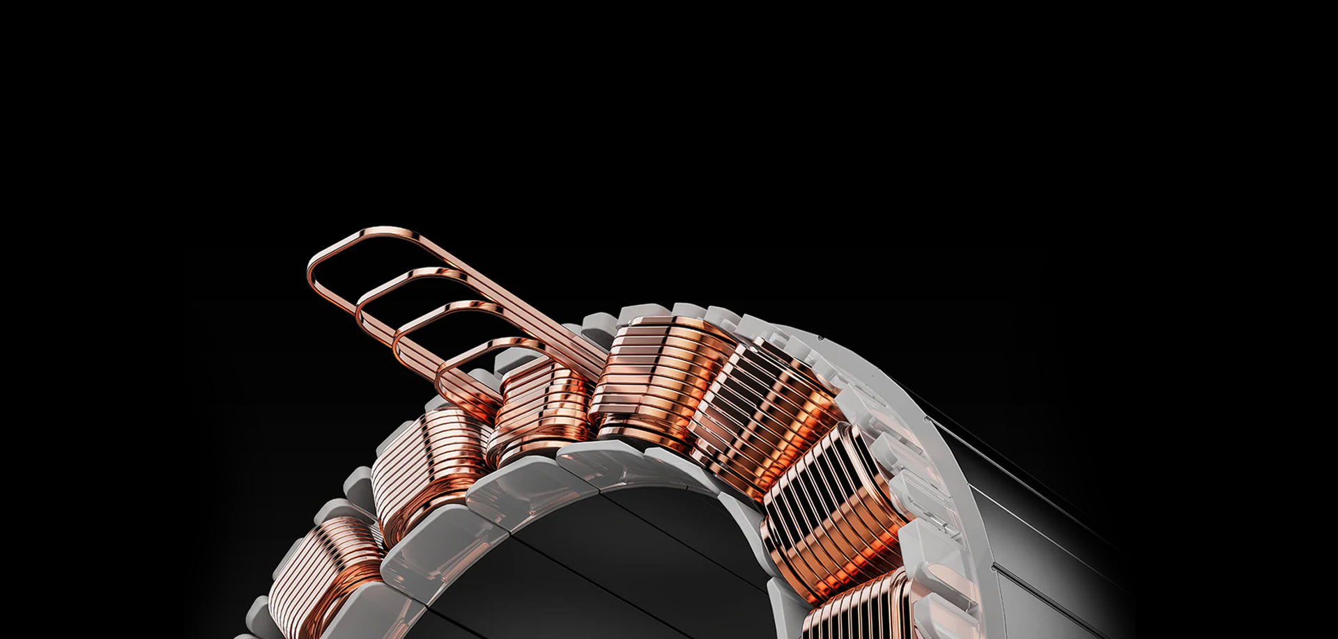 All-new Zero-Cogging Flat-Wire Motor