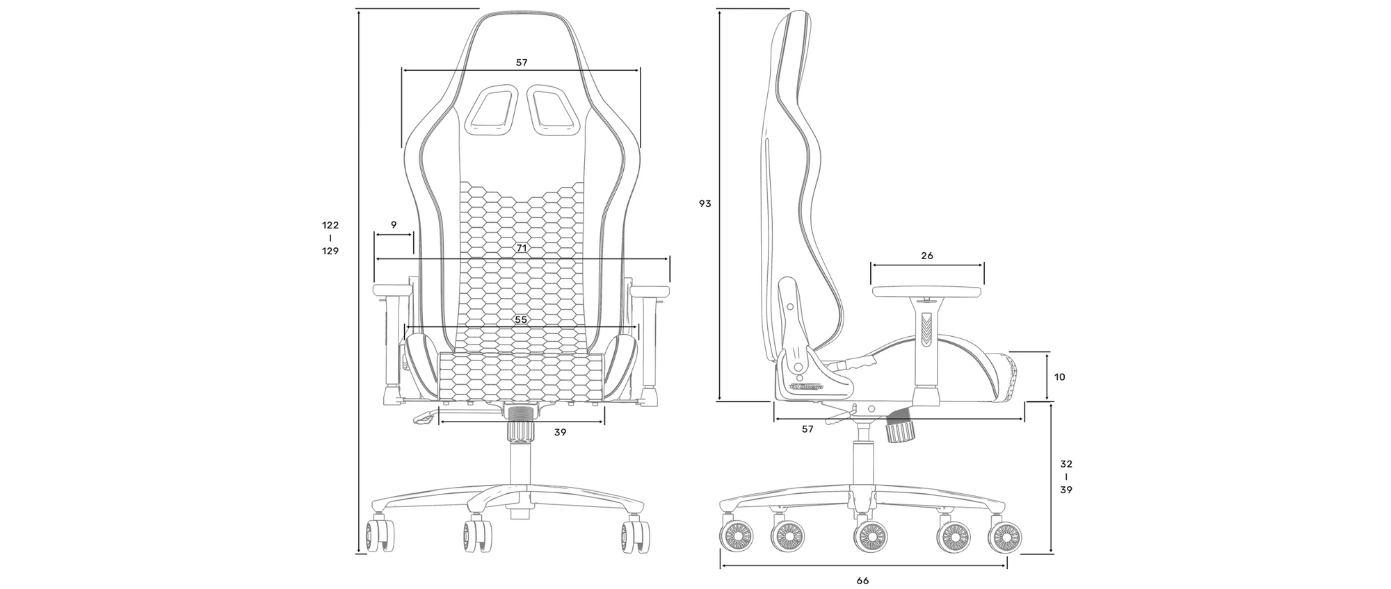 PRO Series - GEN 2.0 dimensions