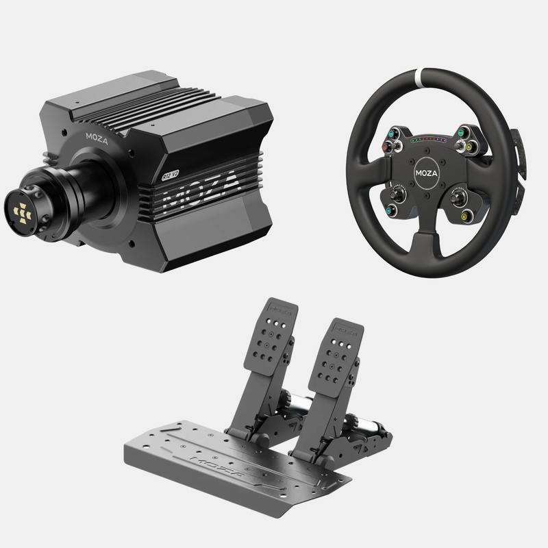 MOZA R12 V2 CS V2P Sim Racing Bundle | SRP2