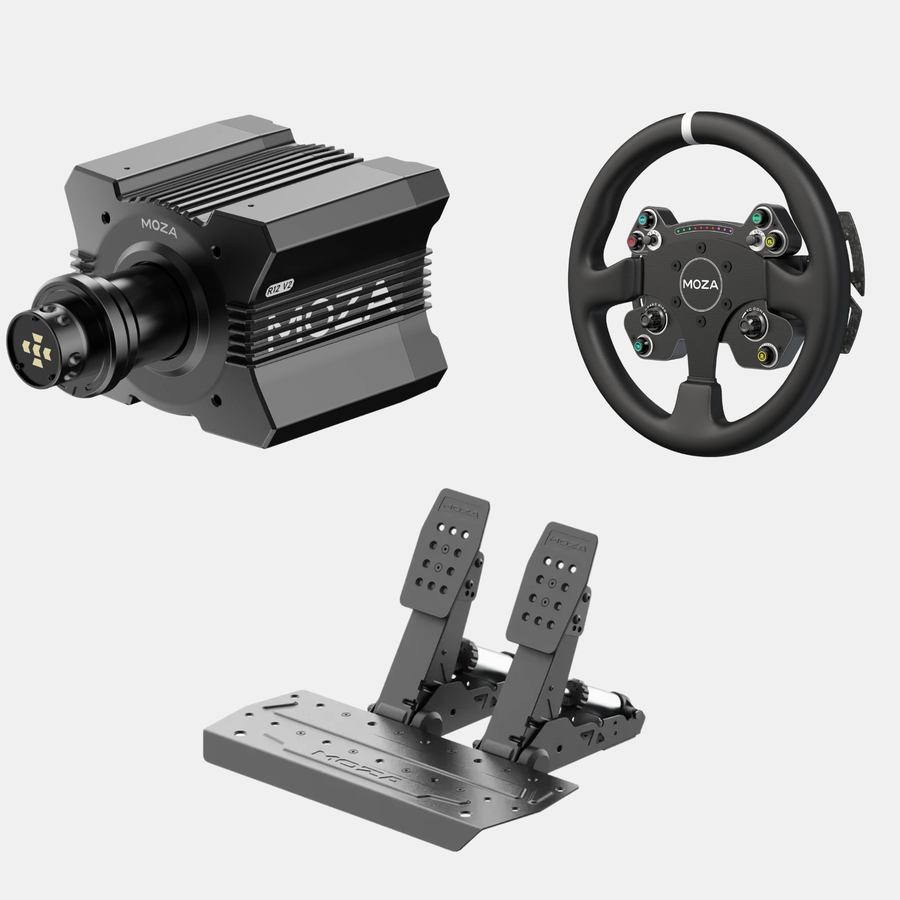 MOZA R12 V2 CS V2P Sim Racing Bundle | SRP2