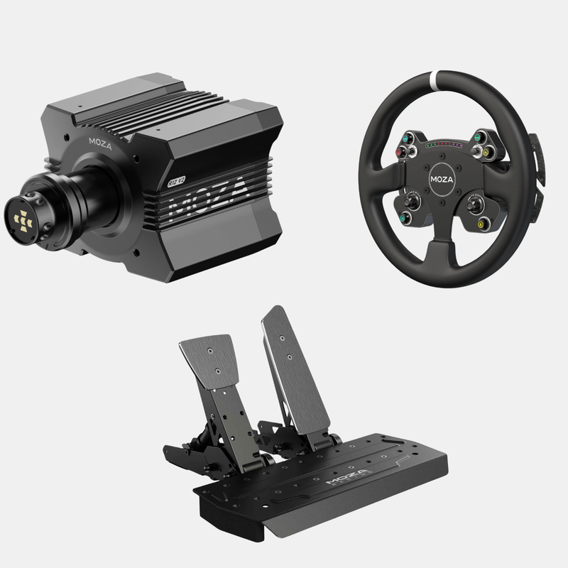 MOZA R12 V2 CS V2P Sim Racing Bundle | SR-P