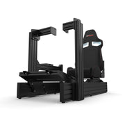 GT Omega Prime Cockpit with fanatec dd mount and RS9 front angle view