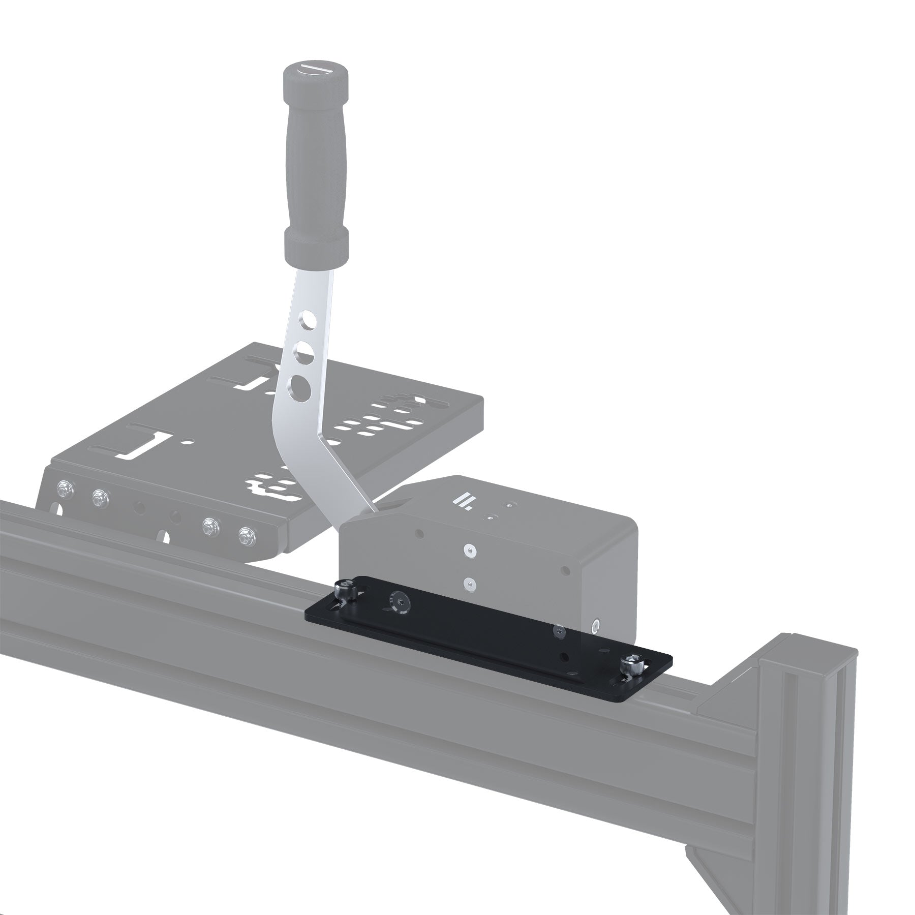 Hand Break Riser Mount Sim Rig Fanatec Handbrake Mount for Sim Racing | GT Omega – GT Omega UK