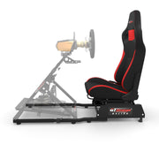 Apex Rear Seat Frame with RS6 Racing Seat Mounted to an Apex Wheel Stand Side View
