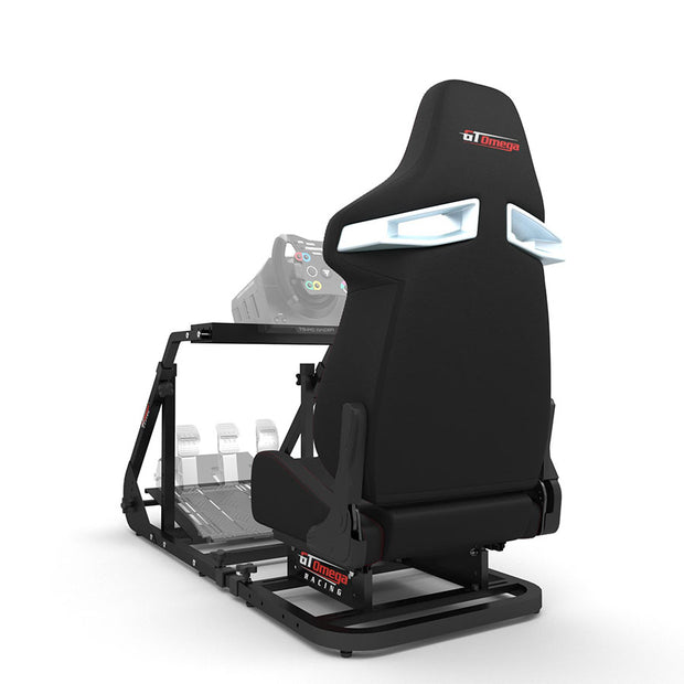 ART Simulator Cockpit with RS9 Racing Seat rear angle