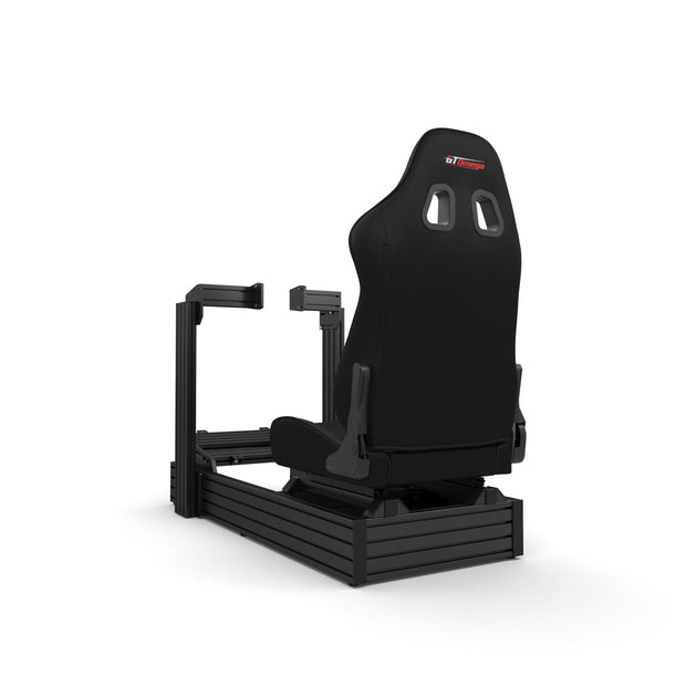 GT Omega Prime Cockpit with fanatec dd mount and XL RS rear angle view
