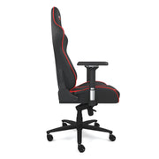 Red leather Pro XL gaming chair side