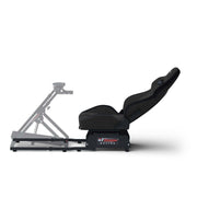 Apex Rear Seat Frame with Black RS12 Reclined Racing Seat Mounted to an Apex Wheel Stand