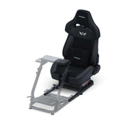 CLASSIC Rear Seat Frame connected to classic wheel stand with Carbon RS12 front angle view