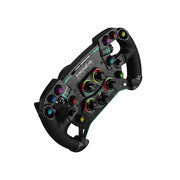 MOZA GS GT Wheel V2 with leather grips right angle view