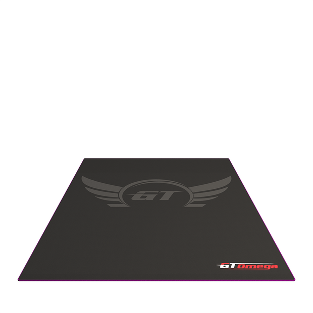 Purple trim Floor Pad For Gaming and office chairs