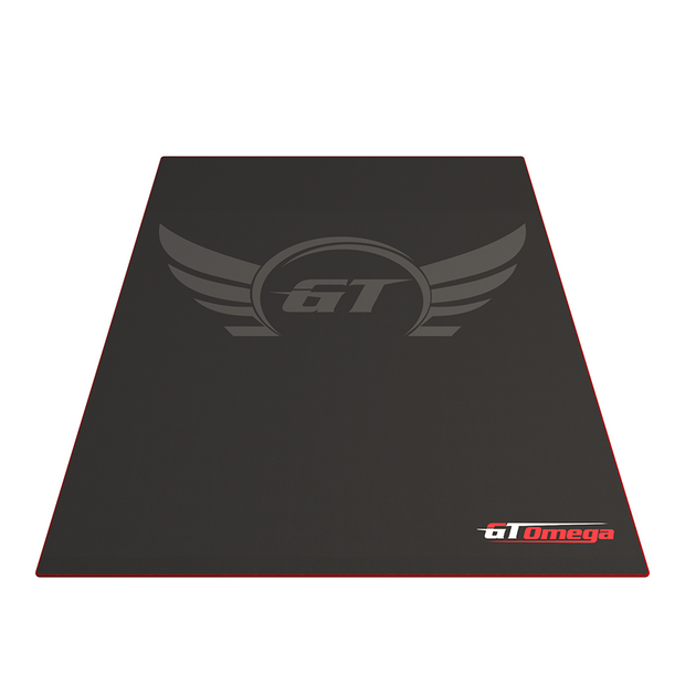 Red trim Floor Pad For Gaming and office chairs