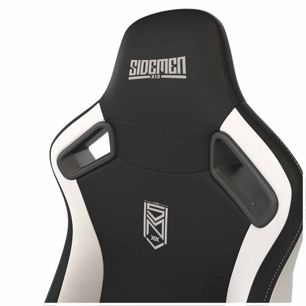 close up of SPORT Series Sidemen Gaming Chair headrest