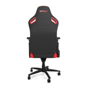 Red Leather SPORT Series Gaming Chair rear