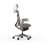 Cream Xayo ergonomic office chair right side