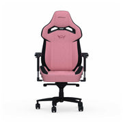 Pink Fabric Zephyr gaming chair front