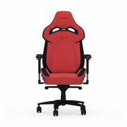 Red Fabric Zephyr gaming chair front