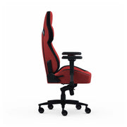 Red Fabric Zephyr gaming chair right side